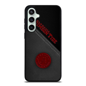 ALABAMA CRIMSON TIDE LEATHER Samsung Galaxy S23 FE Case Cover ALABAMA CRIMSON TIDE LEATHER Samsung Galaxy S23 FE Case Cover