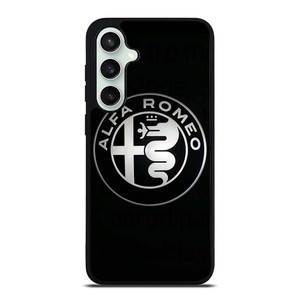 ALFA ROMEO METAL BLACK Samsung Galaxy S23 FE Case Cover