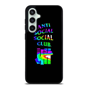 ANTI SOCIAL CLUB UNDEFEATED RAINBOW Samsung Galaxy S23 FE Case Cover