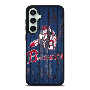 ATLANTA BRAVES RUSTY WOOD Samsung Galaxy S23 FE Case Cover