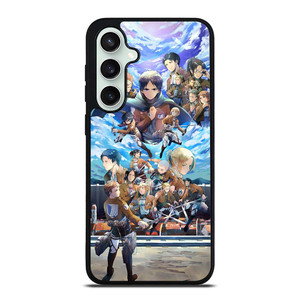 ATTACK ON TITAN ANIME CHARACTER Samsung Galaxy S23 FE Case Cover ATTACK ON TITAN ANIME CHARACTER Samsung Galaxy S23 FE Case Cover