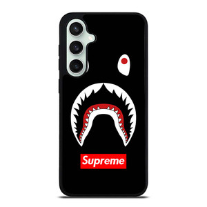 BAPE CAMO SHARK SUPREME BLACK Samsung Galaxy S23 FE Case Cover BAPE CAMO SHARK SUPREME BLACK Samsung Galaxy S23 FE Case Cover