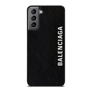 BALENCIAGA LEATHER BLACK Samsung Galaxy S21 Plus Case Cover