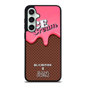 BLACK PINK SELENA GOMEZ ICE CREAM Samsung Galaxy S23 FE Case Cover