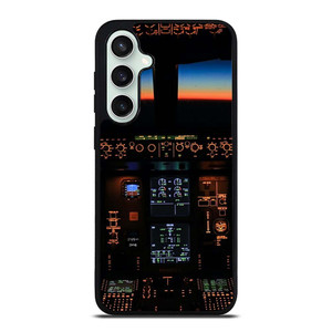 BOEING PLANE COCKPIT Samsung Galaxy S23 FE Case Cover