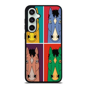 BOJACK HORSEMAN COLORFULL COLLAGE Samsung Galaxy S23 FE Case Cover