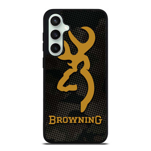 BROWNING ARMS CAMO CARBON Samsung Galaxy S23 FE Case Cover BROWNING ARMS CAMO CARBON Samsung Galaxy S23 FE Case Cover