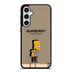 BURBERRY LONDON THE SIMPSONS Samsung Galaxy S23 FE Case Cover