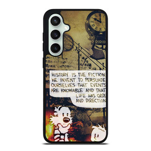 CALVIN AND HOBBES CLASSIC QUOTES Samsung Galaxy S23 FE Case Cover