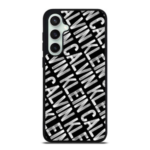CALVIN KLEIN LOGO PATTERN Samsung Galaxy S23 FE Case Cover
