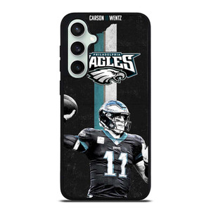 CARSON 11 WENTZ PHILADELPHIA EAGLES Samsung Galaxy S23 FE Case Cover CARSON 11 WENTZ PHILADELPHIA EAGLES Samsung Galaxy S23 FE Case Cover