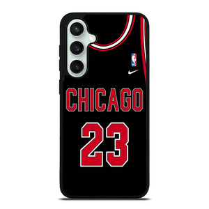 CHICAGO BULLS MICHAEL JORDAN JERSEY Samsung Galaxy S23 FE Case Cover