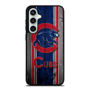 CHICAGO CUBS WOODEN LOGO Samsung Galaxy S23 FE Case Cover