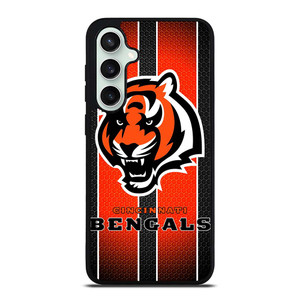 CINCINNATI BENGALS METAL SYMBOL Samsung Galaxy S23 FE Case Cover