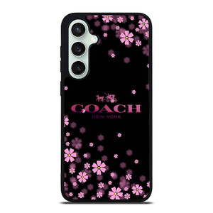 COACH FLOWERS PURPLE Samsung Galaxy S23 FE Case Cover