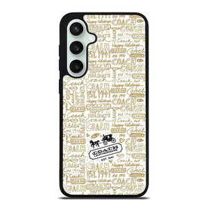 COACH NEW YORK COLLAGE Samsung Galaxy S23 FE Case Cover