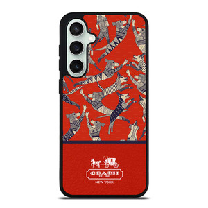 COACH NEW YORK DOG PARTY Samsung Galaxy S23 FE Case Cover