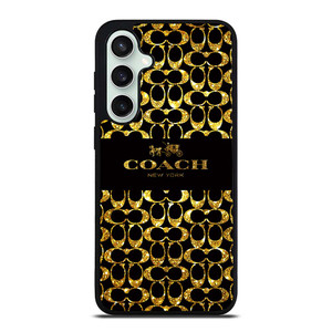 COACH NEW YORK GOLDEN Samsung Galaxy S23 FE Case Cover