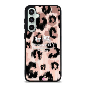 COACH NEW YORK LEOPARD SKIN Samsung Galaxy S23 FE Case Cover COACH NEW YORK LEOPARD SKIN Samsung Galaxy S23 FE Case Cover