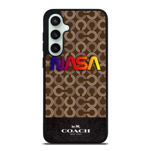 COACH NEW YORK NASA Samsung Galaxy S23 FE Case Cover COACH NEW YORK NASA Samsung Galaxy S23 FE Case Cover