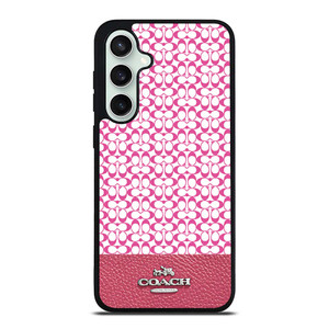 COACH NEW YORK PINK Samsung Galaxy S23 FE Case Cover