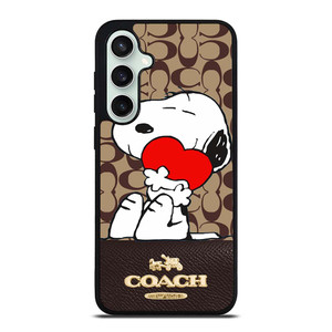 COACH NEW YORK SNOOPY Samsung Galaxy S23 FE Case Cover