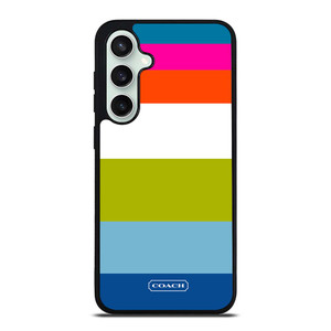 COACH NEW YORK STRIPE 2 Samsung Galaxy S23 FE Case Cover