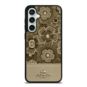 COACH NEW YORK TEA ROSE 2 Samsung Galaxy S23 FE Case Cover