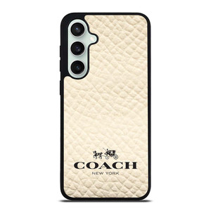 COACH NEW YORK WHITE Samsung Galaxy S23 FE Case Cover