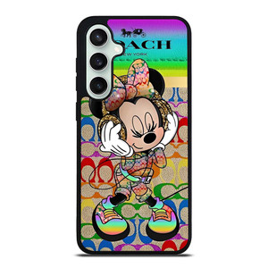 COACH RAINBOW MICKEY Samsung Galaxy S23 FE Case Cover