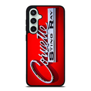 CORVETTE STINGRAY RED EMBLEM Samsung Galaxy S23 FE Case Cover