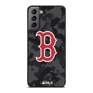BOSTON RED SOX BASEBALL BLACK CAMO Samsung Galaxy S21 Plus Case Cover BOSTON RED SOX BASEBALL BLACK CAMO Samsung Galaxy S21 Plus Case Cover