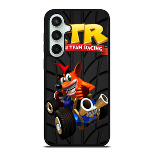 CRASH TEAM RACING BANDICOOT CTR TIRE Samsung Galaxy S23 FE Case Cover CRASH TEAM RACING BANDICOOT CTR TIRE Samsung Galaxy S23 FE Case Cover