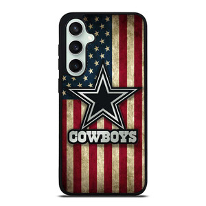 DALLAS COWBOYS AMERICAN FLAG Samsung Galaxy S23 FE Case Cover