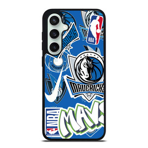 DALLAS MAVERICKS NBA STICKER BOMB Samsung Galaxy S23 FE Case Cover