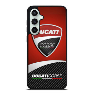 DUCATI CORSE LOGO CARBON Samsung Galaxy S23 FE Case Cover