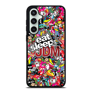 EAT SLEEP JDM STICKERS Samsung Galaxy S23 FE Case Cover