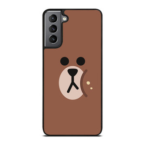 BROWN LINE FRIENDS Samsung Galaxy S21 Plus Case Cover