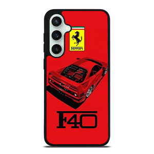 FERRARI F40 SUPERCAR LOGO Samsung Galaxy S23 FE Case Cover