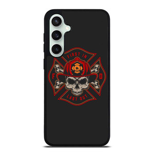 FIREFIGHTER FIREMAN SKULL LOGO Samsung Galaxy S23 FE Case Cover FIREFIGHTER FIREMAN SKULL LOGO Samsung Galaxy S23 FE Case Cover
