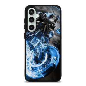 GHOST RIDER BLUE FIRE Samsung Galaxy S23 FE Case Cover GHOST RIDER BLUE FIRE Samsung Galaxy S23 FE Case Cover