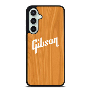 GIBSON GUITAR WOODEN LOGO 2 Samsung Galaxy S23 FE Case Cover