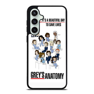 GREY'S ANATOMY ALL CARTOON Samsung Galaxy S23 FE Case Cover GREY'S ANATOMY ALL CARTOON Samsung Galaxy S23 FE Case Cover