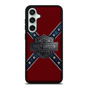 HARLEY DAVIDSON FLAG CARBON Samsung Galaxy S23 FE Case Cover