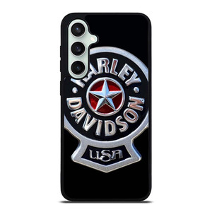 HARLEY DAVIDSON USA METAL EMBLEM Samsung Galaxy S23 FE Case Cover