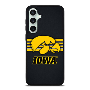 IOWA HAWKEYES STRIPE LOGO Samsung Galaxy S23 FE Case Cover