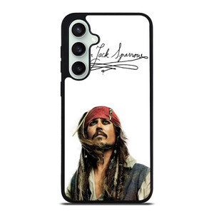 JACK SPARROW SIGNATURE PIRATES OF THE CARIBBEAN  Samsung Galaxy S23 FE Case Cover