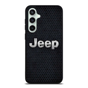 JEEP BLACK METAL LOGO Samsung Galaxy S23 FE Case Cover