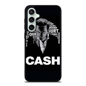 JOHNNY CASH MIDDLE CLIPART Samsung Galaxy S23 FE Case Cover