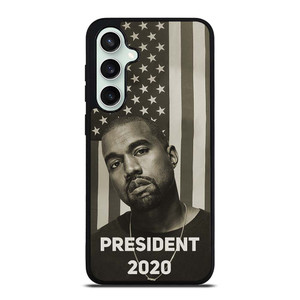 KANYE WEST 2020 USA PRESIDENT Samsung Galaxy S23 FE Case Cover KANYE WEST 2020 USA PRESIDENT Samsung Galaxy S23 FE Case Cover